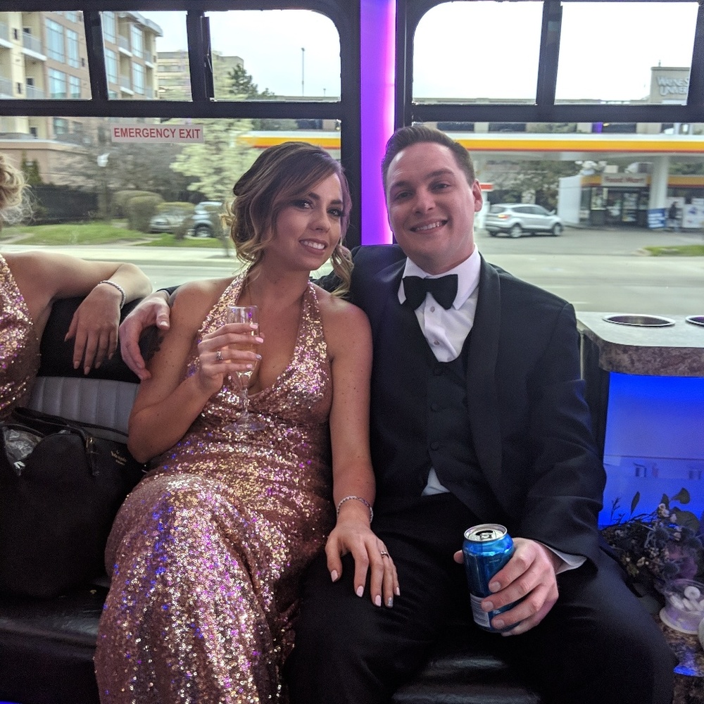 Formal gown size 8 - Picture 3 of 3